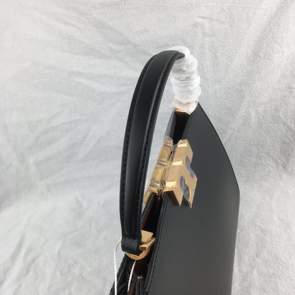 Tory Burch Eleanor Spazzolato Satchel Bag - Picture 6 of 9